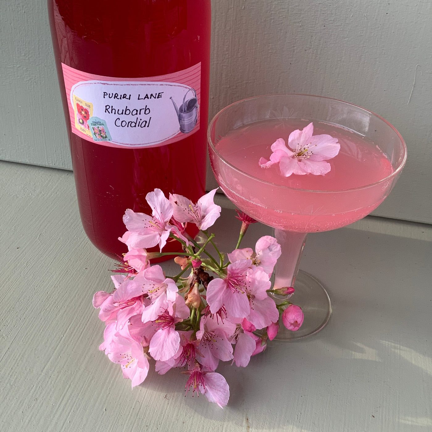 Rhubarb Cordial