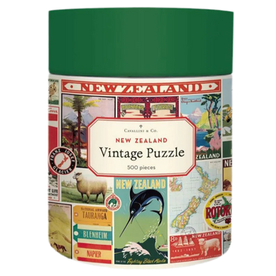New Zealand Vintage Puzzle | 500 Pieces