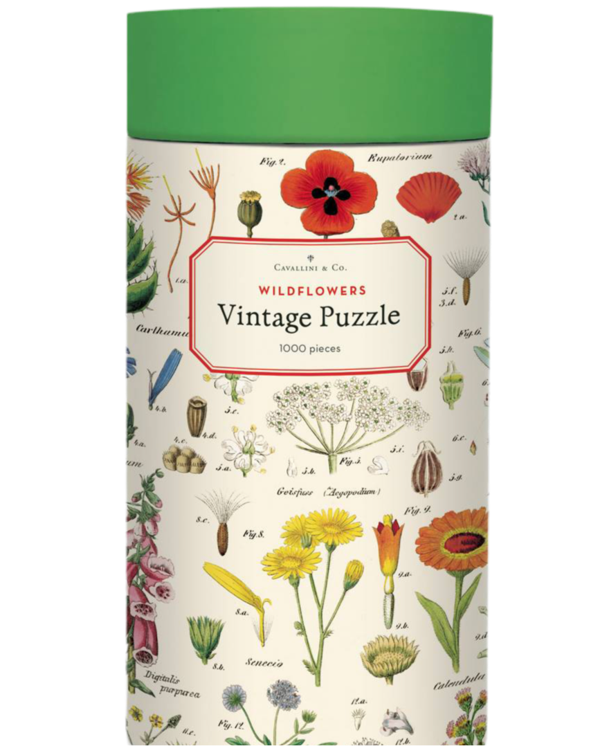 Vintage Puzzle | 1000 pieces | Wildflowers