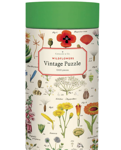 Vintage Puzzle | 1000 pieces | Wildflowers