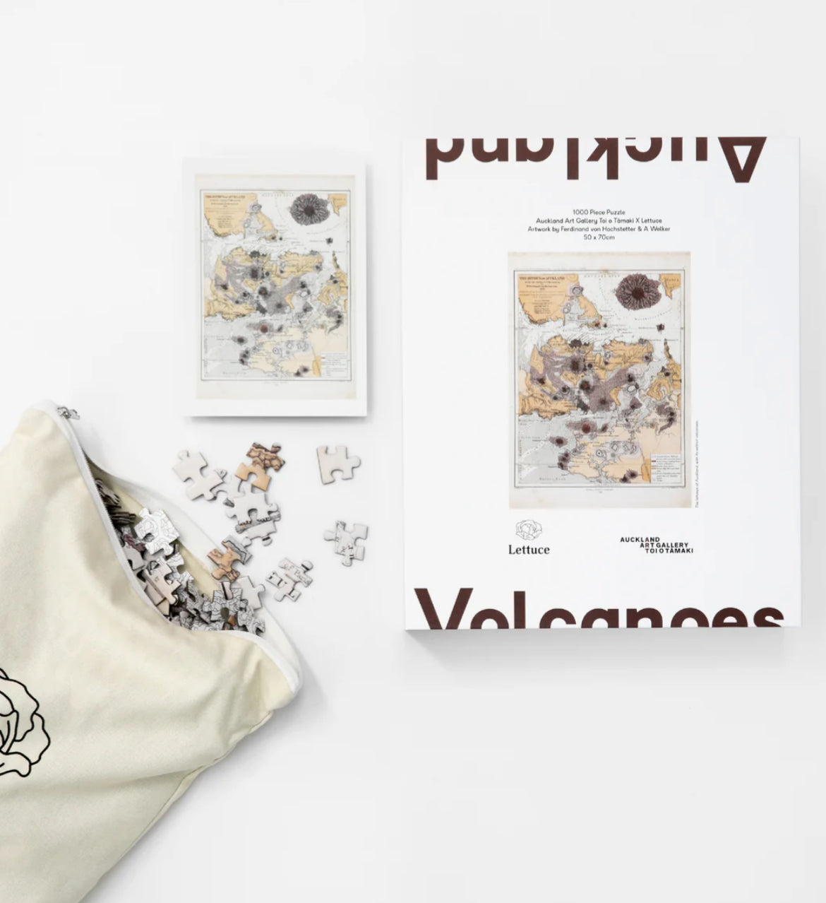 Auckland Volcanoes Puzzle | 1000 Piece