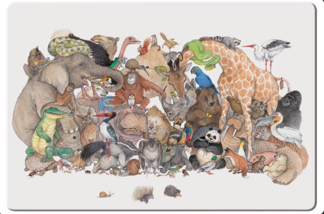 Placemats | Mosquito To Elephant, Ingrid & Dieter Schubert