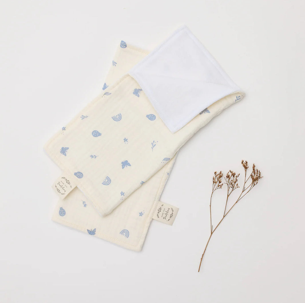 Baby Wash Cloths | Set Of 2 | Enchanted Garden