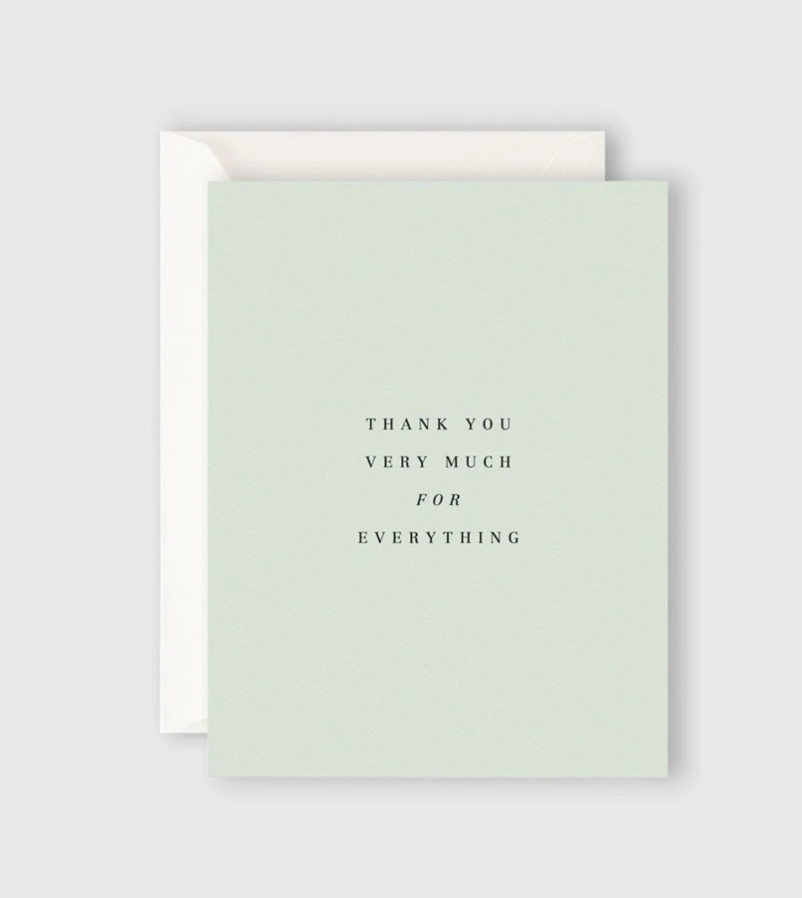 Gift Card | Thank You Very Much For Everything