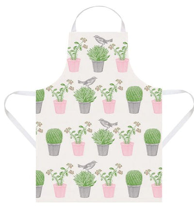 Cactus & Bird Apron