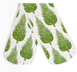 Double Oven Glove | Christmas Tree