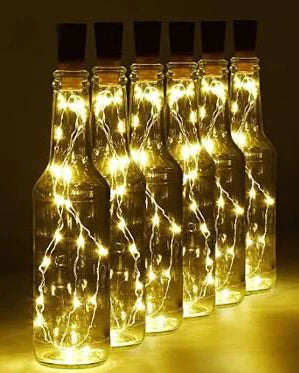 Stainless Steel Bottle Lights 1.5m
