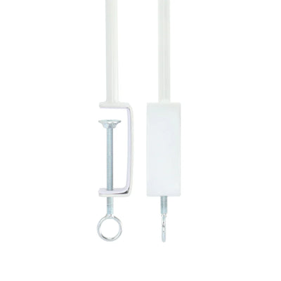 White Table Clamp