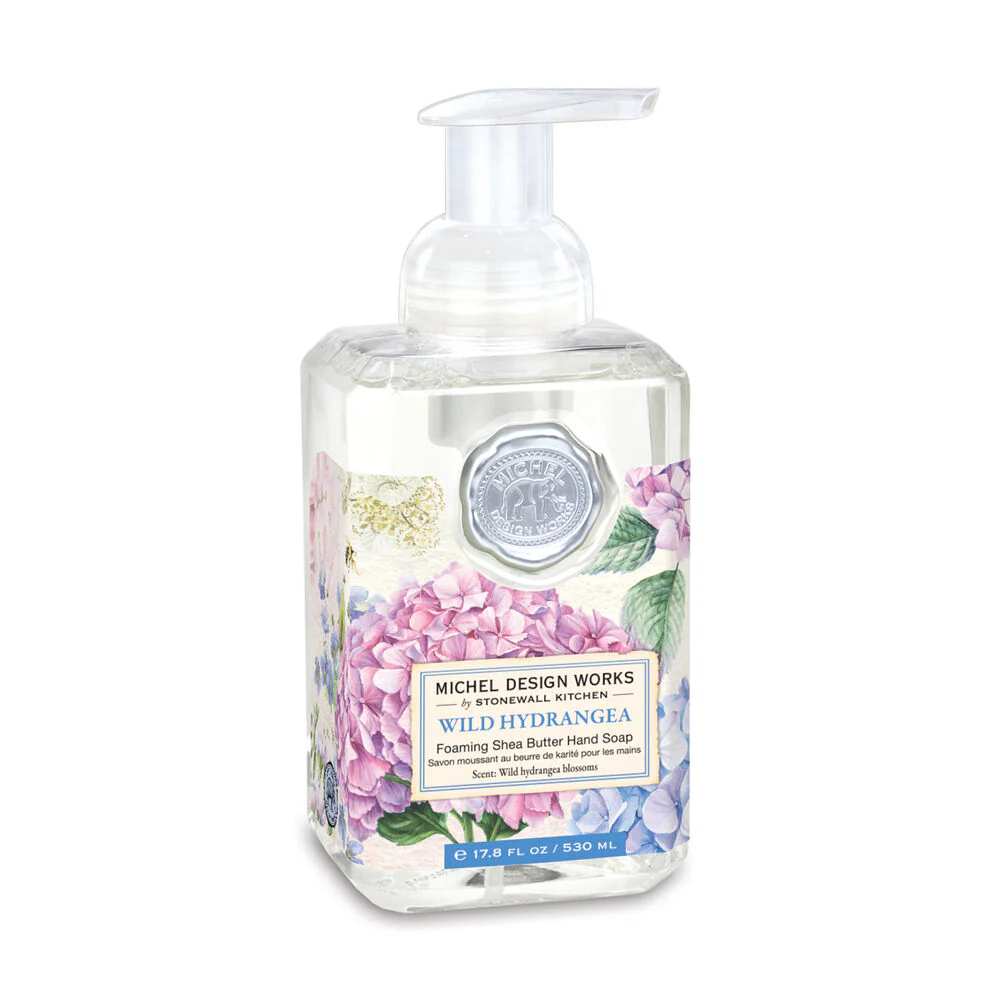 Wild Hydrangea Foaming Hand Soap | Michel Design Works