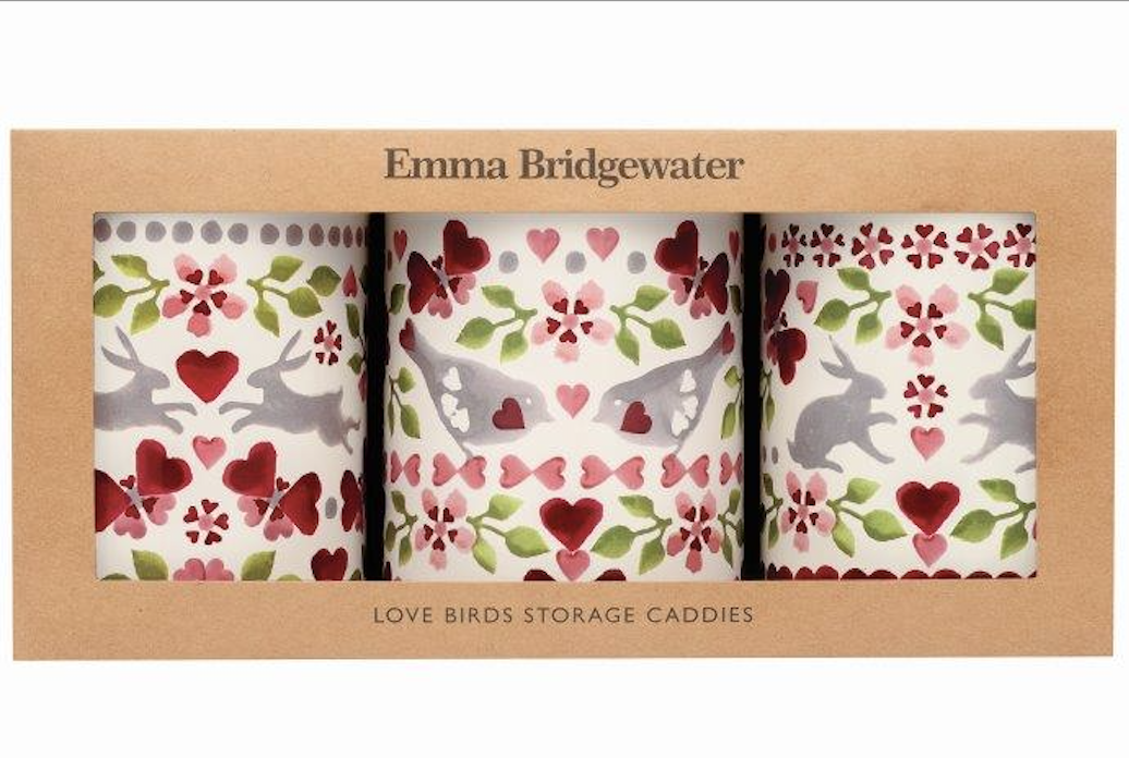 Love Bird Caddies | Set Of 3 | Emma Bridgewater