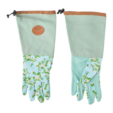 Long Gardening Gloves | Rose Print | Esschert Design