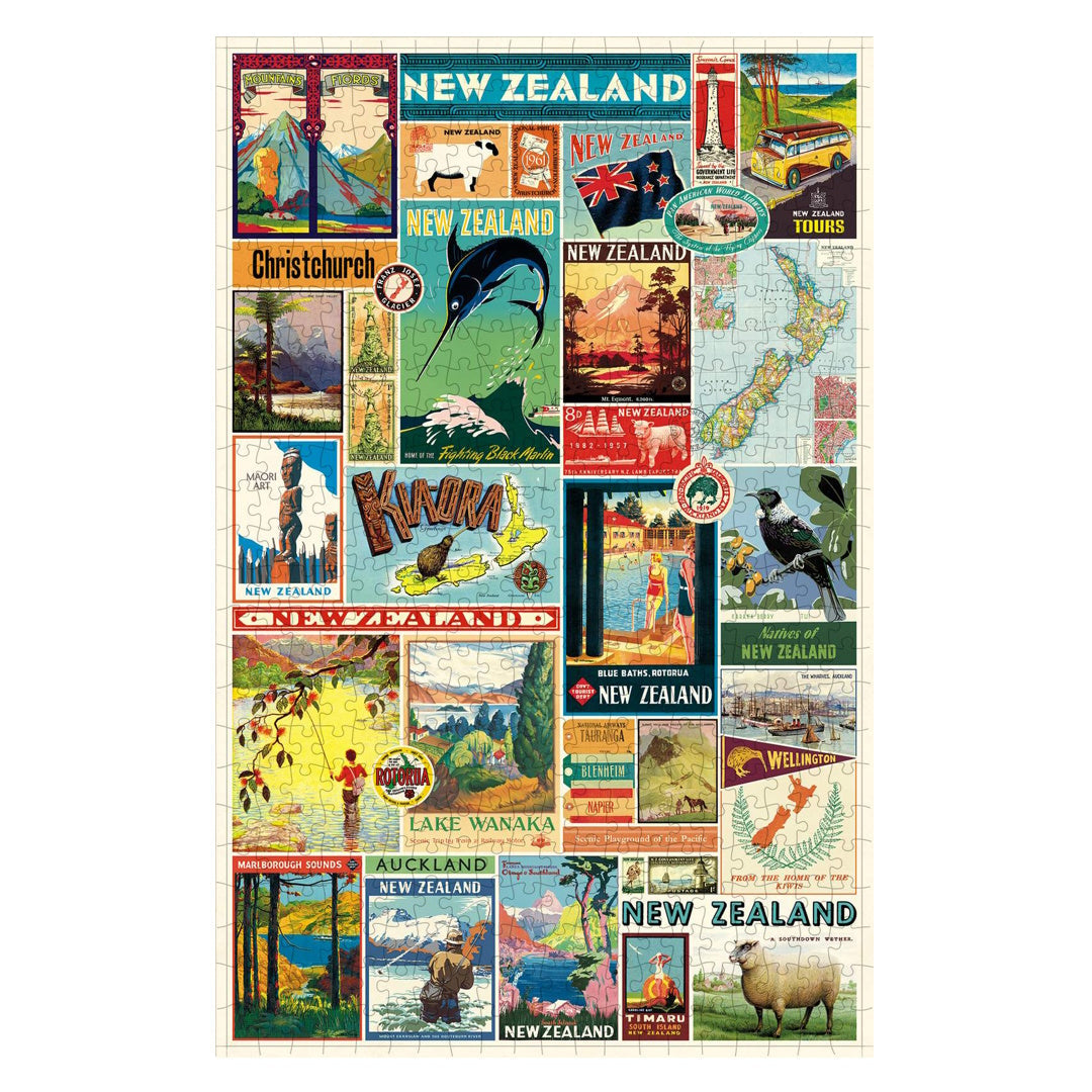 New Zealand Vintage Puzzle | 500 Pieces