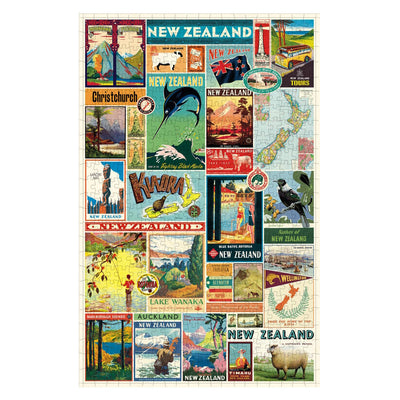 New Zealand Vintage Puzzle | 500 Pieces