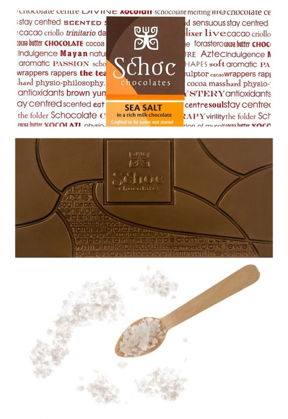 Sea Salt Milk Chocolate | Schoc Chocolates