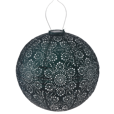 Lumiz Round Lantern 40cm | Green Fiore