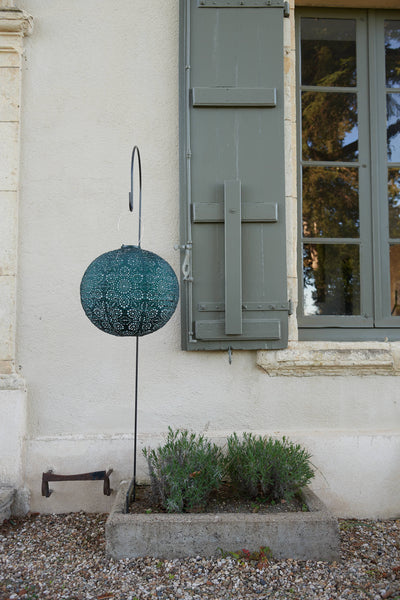 Lumiz Round Lantern 40cm | Green Fiore