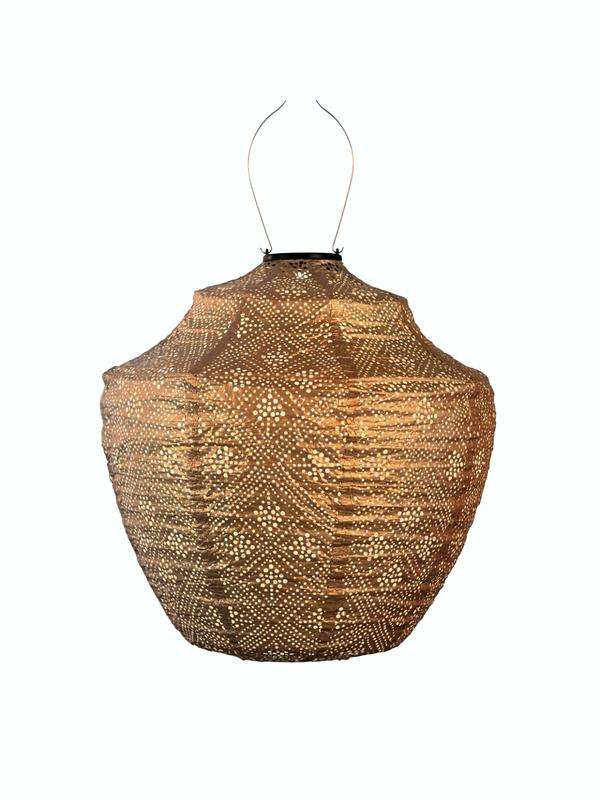 Lumiz Crown Lantern 40cm | Gold Topaze