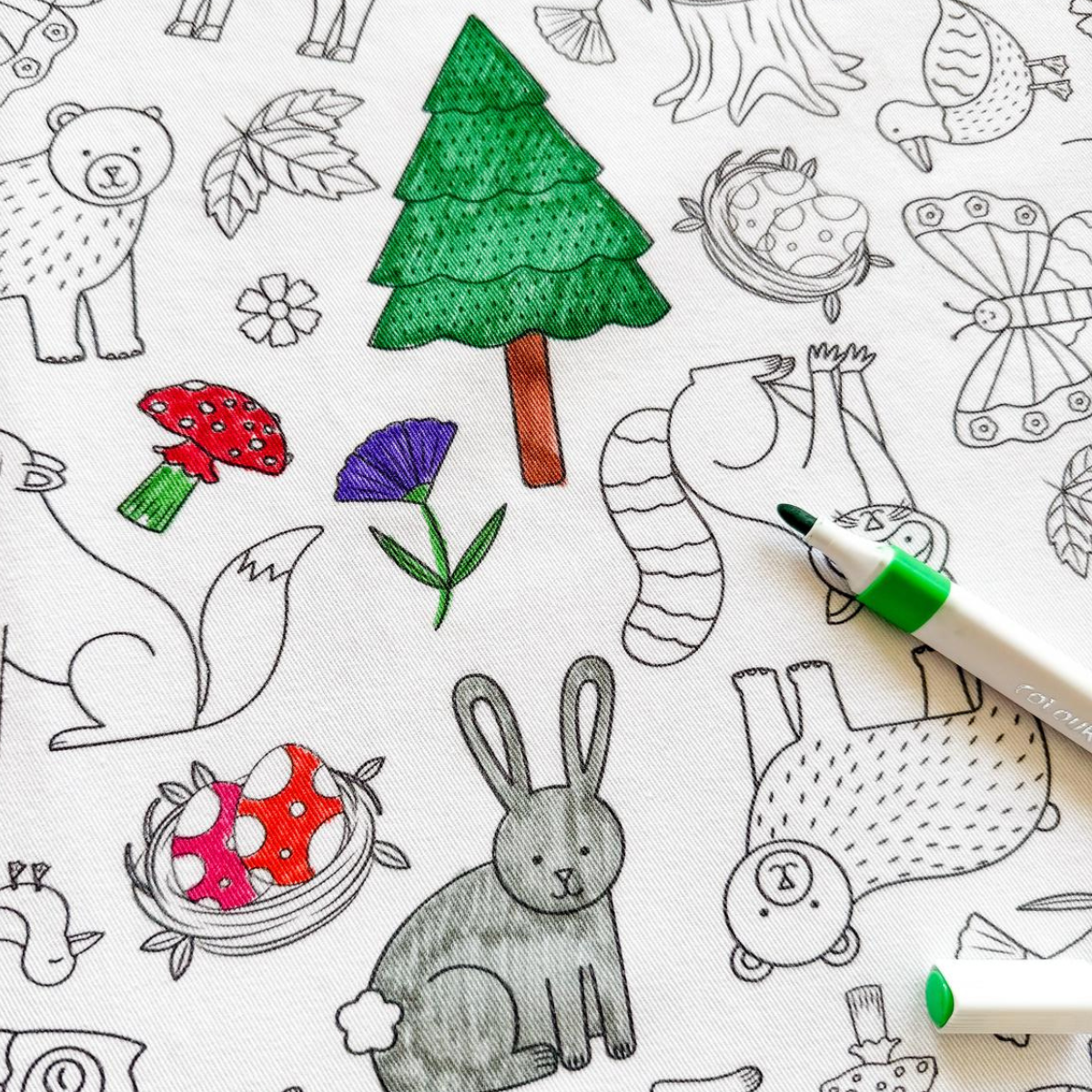 Colouring In Tablecloth Set