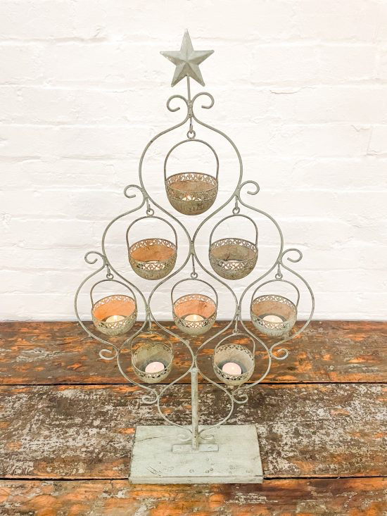 Metal Tealight Candelabra