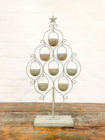 Metal Tealight Candelabra