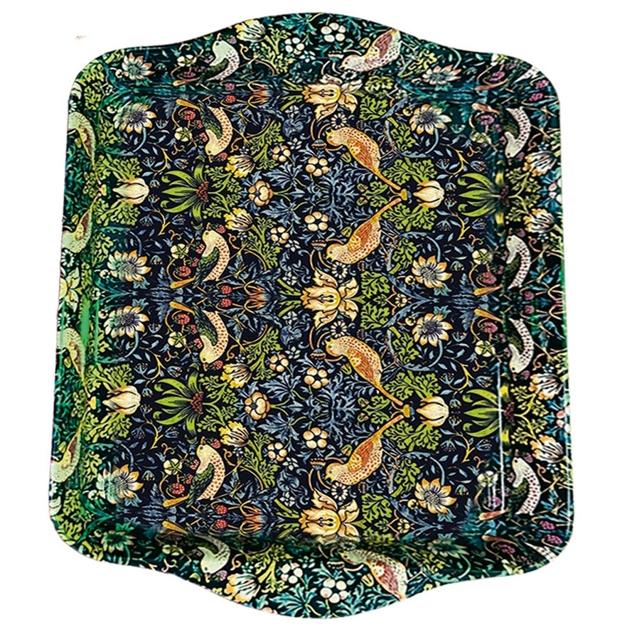 Small Tin Tray | William Morris, Strawberry Thief