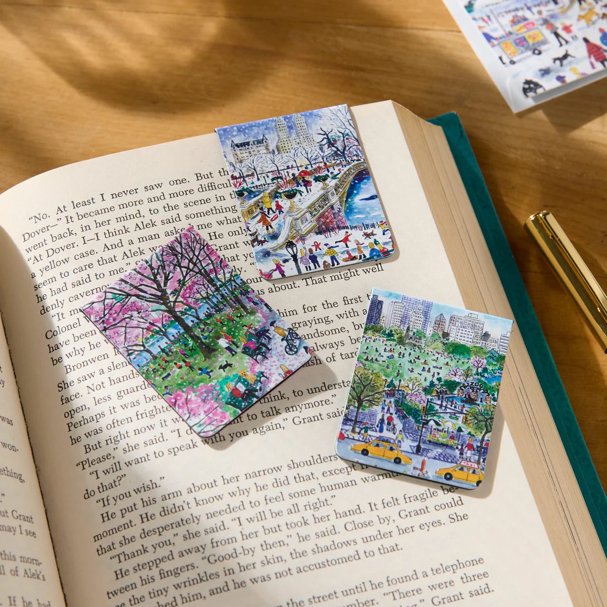 Mini Magnetic Bookmarks | Walk In The Park – Addenbrooke