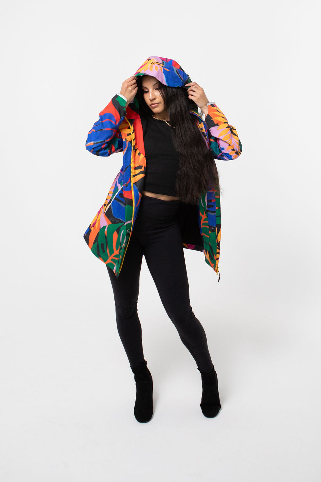 Carnival Fleece Bonded Parka | Scribbler