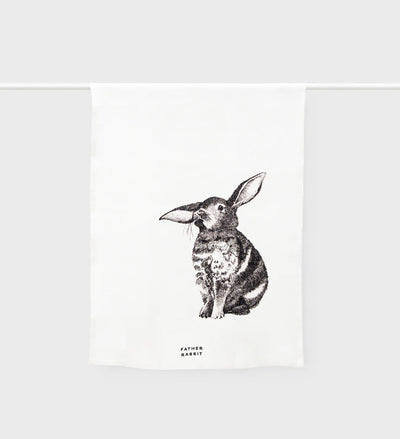 Baby Bunny Tea Towel | Father Rabbit