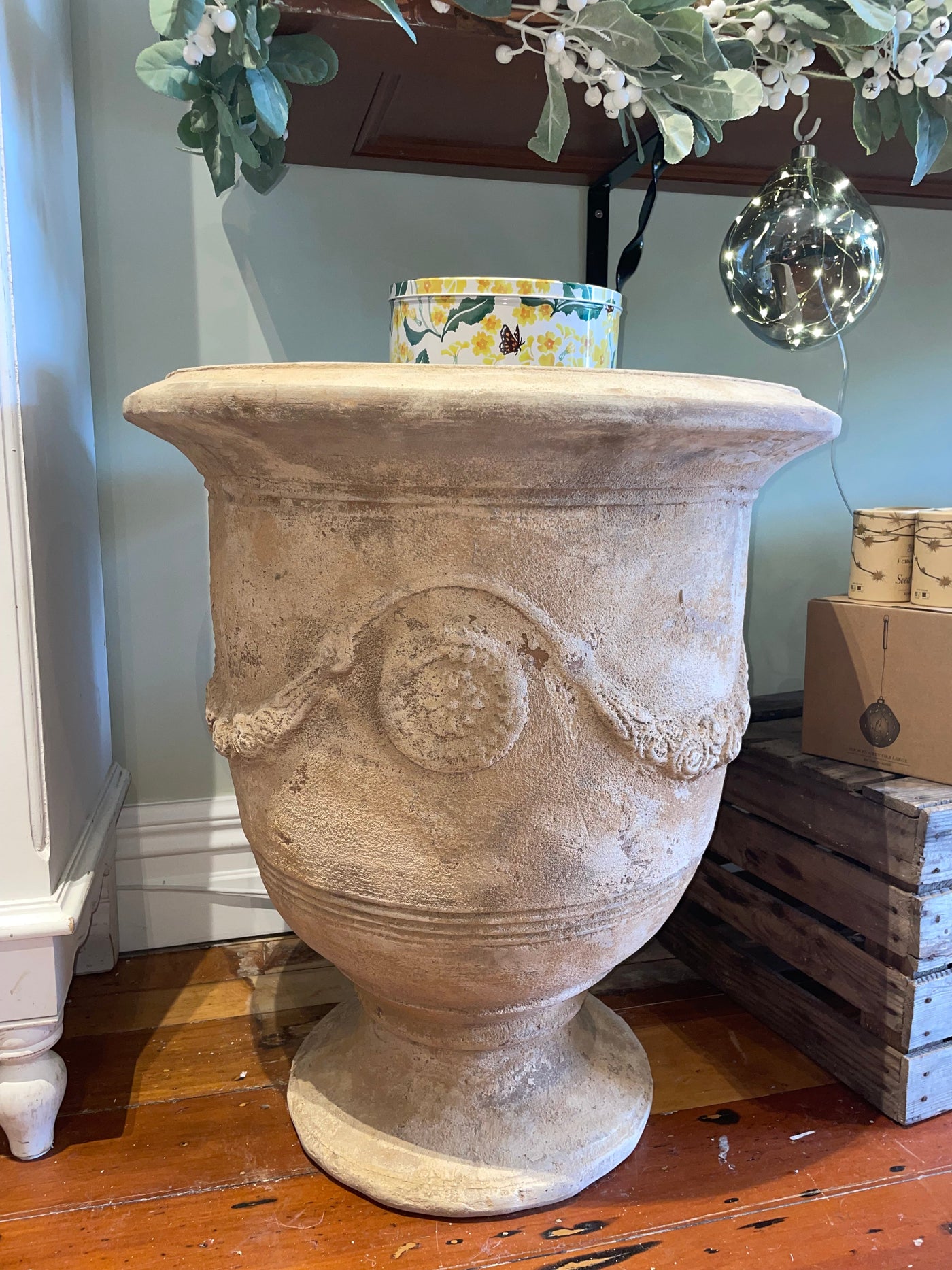Puriri Lane | Antique French Urn | Large