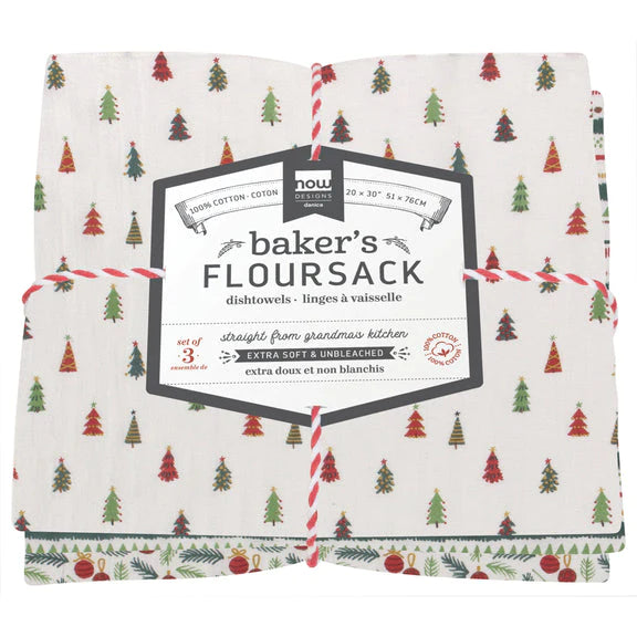 Puriri Lane | Merry & Bright | Dish Towels | Set of 3