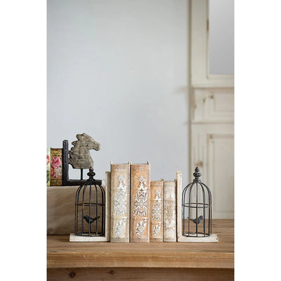 Puriri Lane | Bird in Cage Bookend