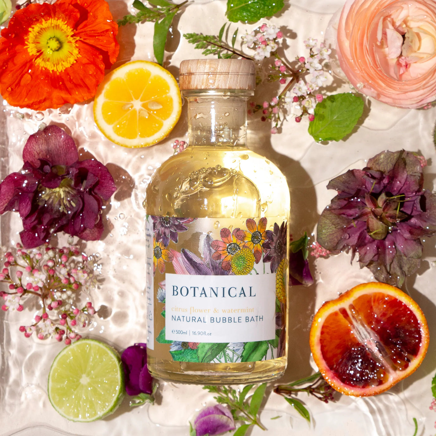 Puriri Lane | Citrus Flower & Watermint Bubble Bath | Botanical