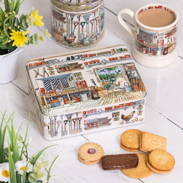 Puriri Lane | The Potting Shed Deep Rectangular Tin | Emma Bridgewater