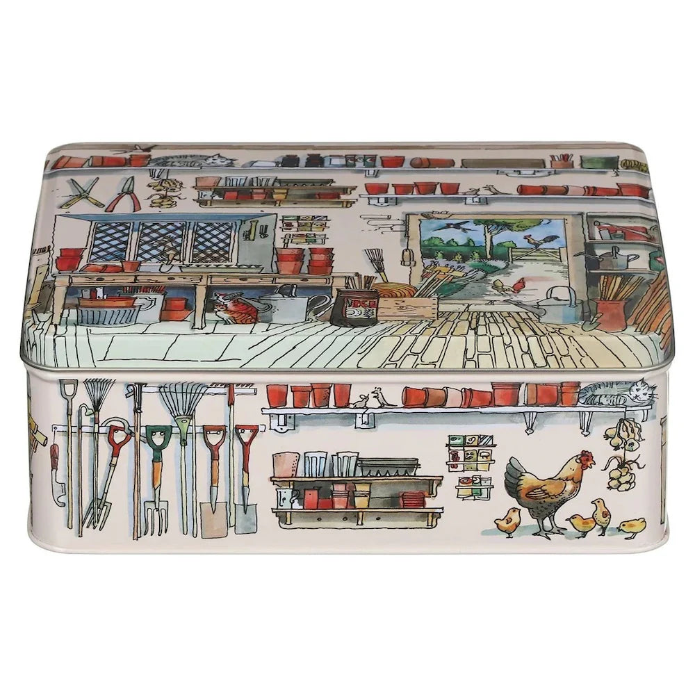 Puriri Lane | The Potting Shed Deep Rectangular Tin | Emma Bridgewater