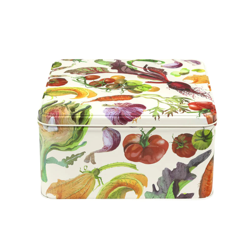 Puriri Lane | The Vege Garden Square Tin | Emma Bridgewater