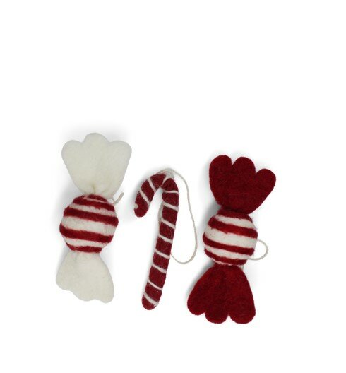Felt Mixed Candy Set of 3 | En Gry & Sif