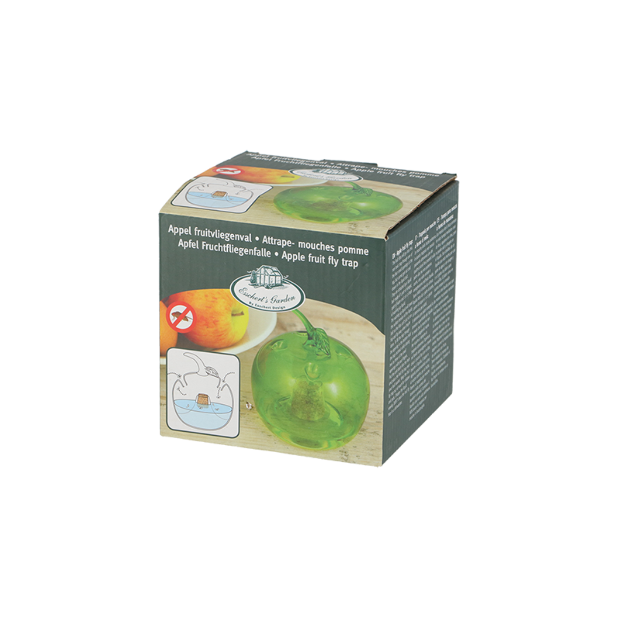 Puriri Lane | Apple Fruit Fly Trap | Green | Esschert Design