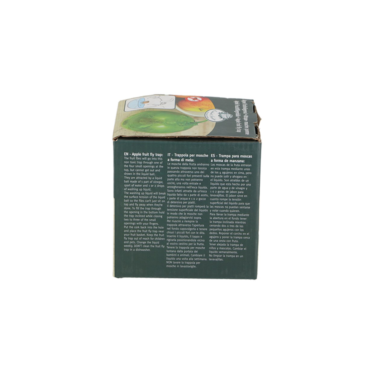 Puriri Lane | Apple Fruit Fly Trap | Green | Esschert Design