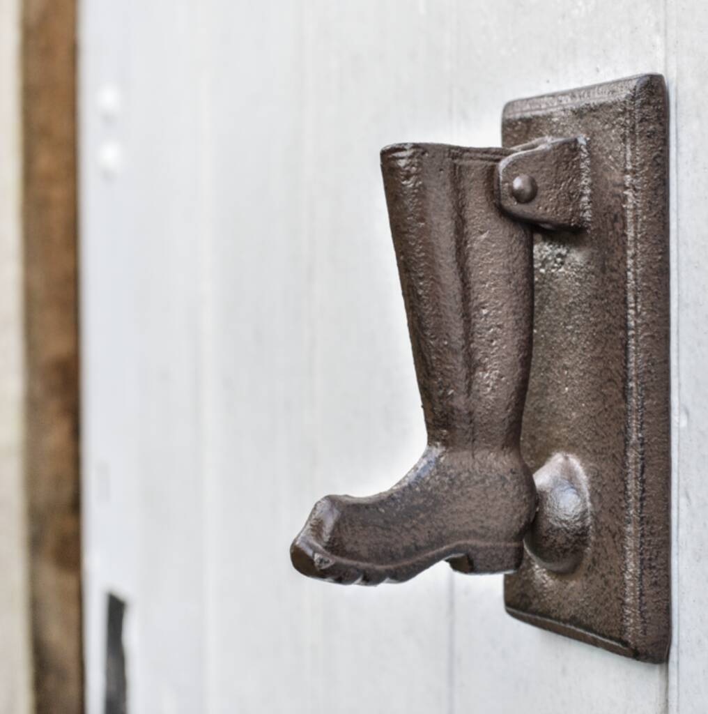 Puriri Lane | Boot Door Knocker | Esschert Design