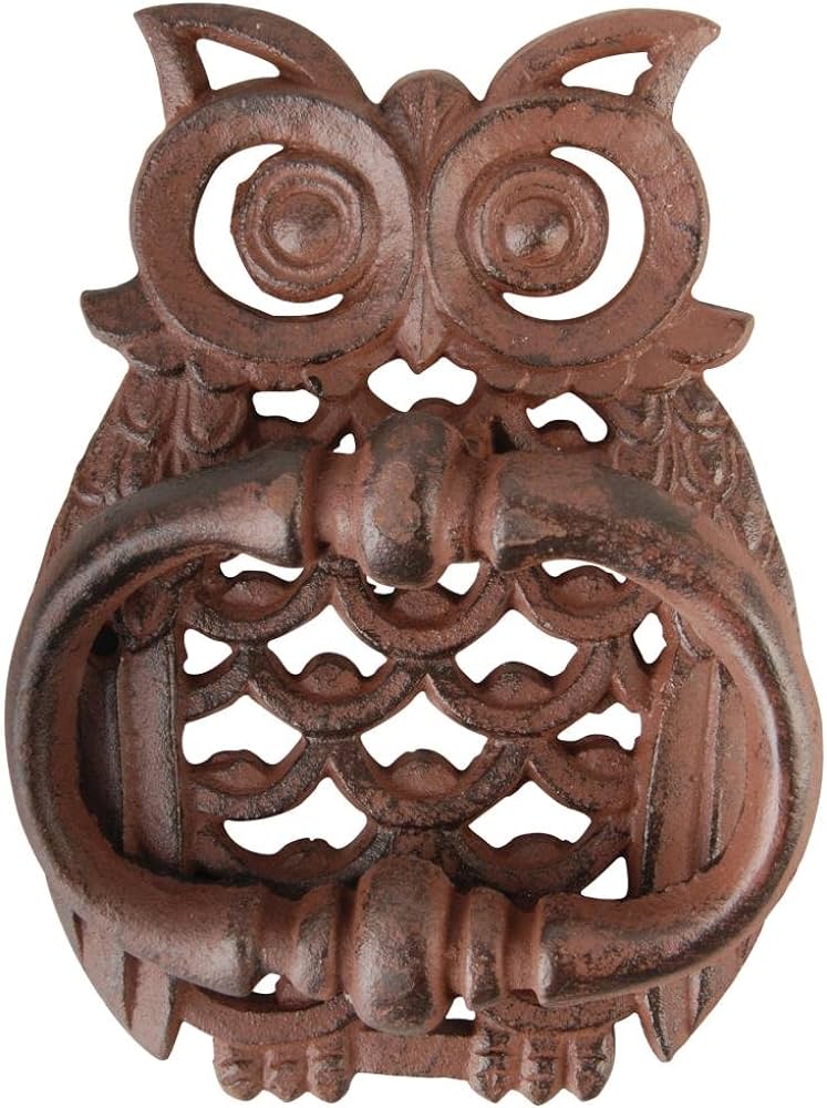 Puriri Lane | Owl Door Knocker | Esschert Design
