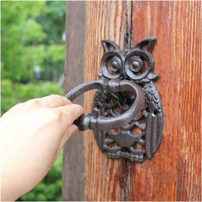 Puriri Lane | Owl Door Knocker | Esschert Design