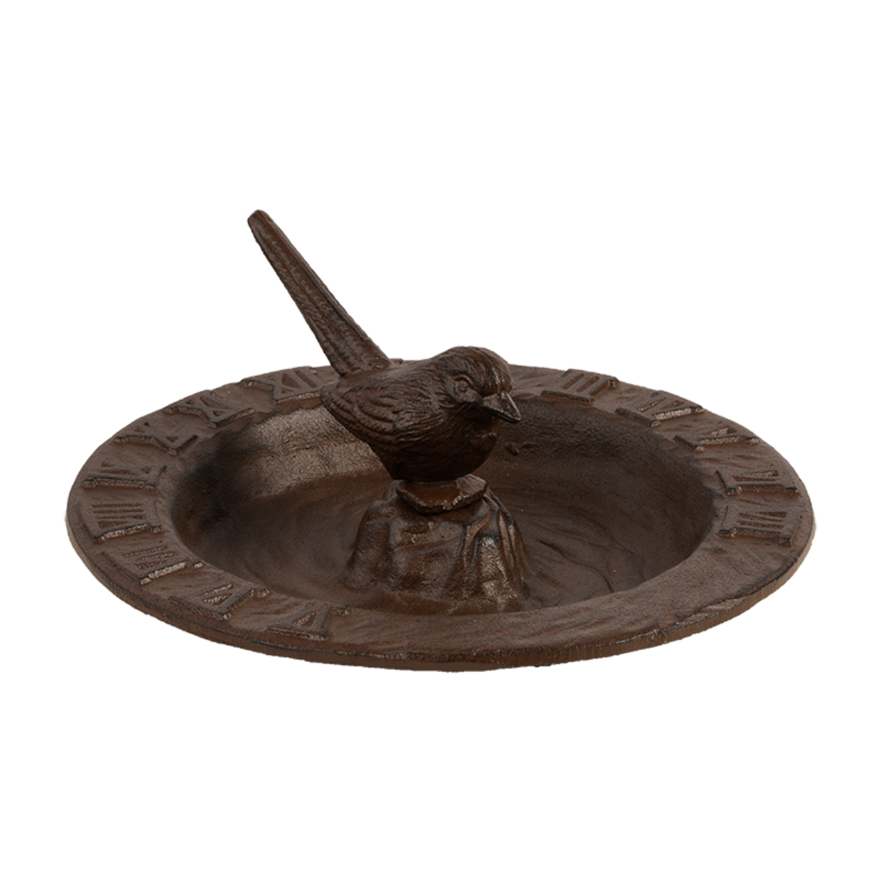 Cast Iron Sun Dial Bird Bath