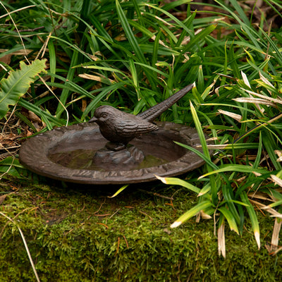 Cast Iron Sun Dial Bird Bath