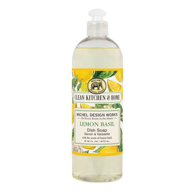 Puriri Lane | Lemon Basil Dish Soap | Michel Design Works