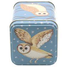Puriri Lane | Night Owl Small Square Tin