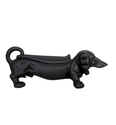 Puriri Lane | Cast Iron Dachshund | Door Stopper & Boot Scraper | Parnell & Co.