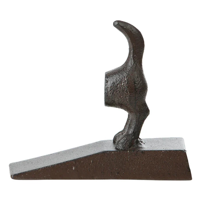 Puriri Lane | Dog Tail Door Wedge | Door Stopper | Cast Iron
