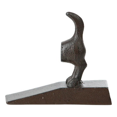 Puriri Lane | Dog Tail Door Wedge | Door Stopper | Cast Iron