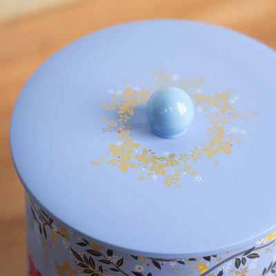 Puriri Lane | Chelsea Birds Blue Biscuit Barrel | Sara Miller