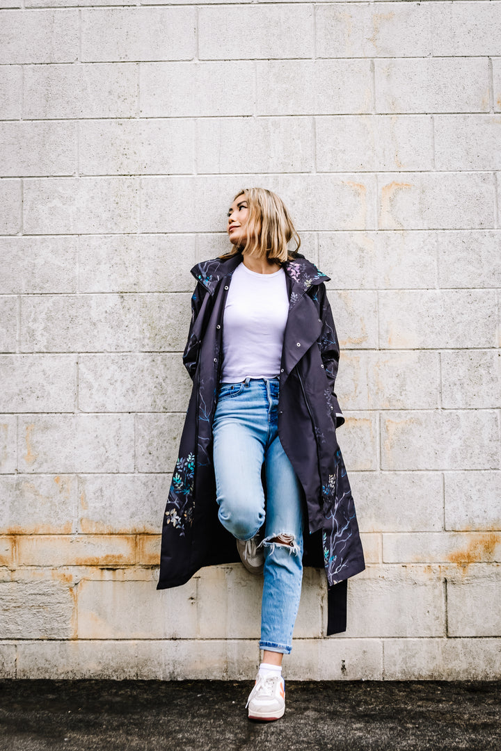 Puriri Lane | Botany Luxe Trench Coat | Scribbler